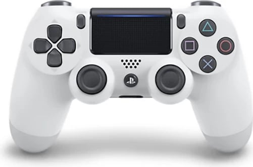 Kontroller wireless Sony DualShock 4 Glacier White për PS4