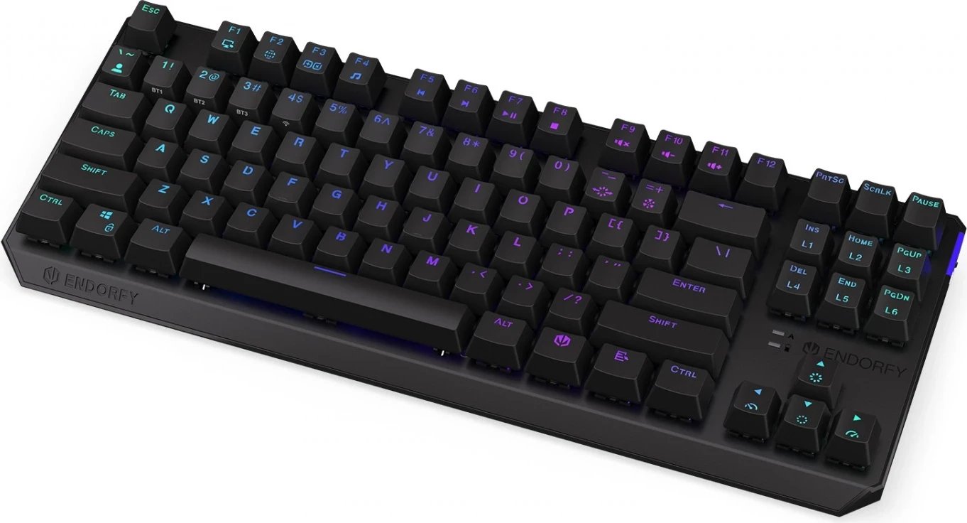 Tastierë Endorfy Thock TKL Wireless, e zezë