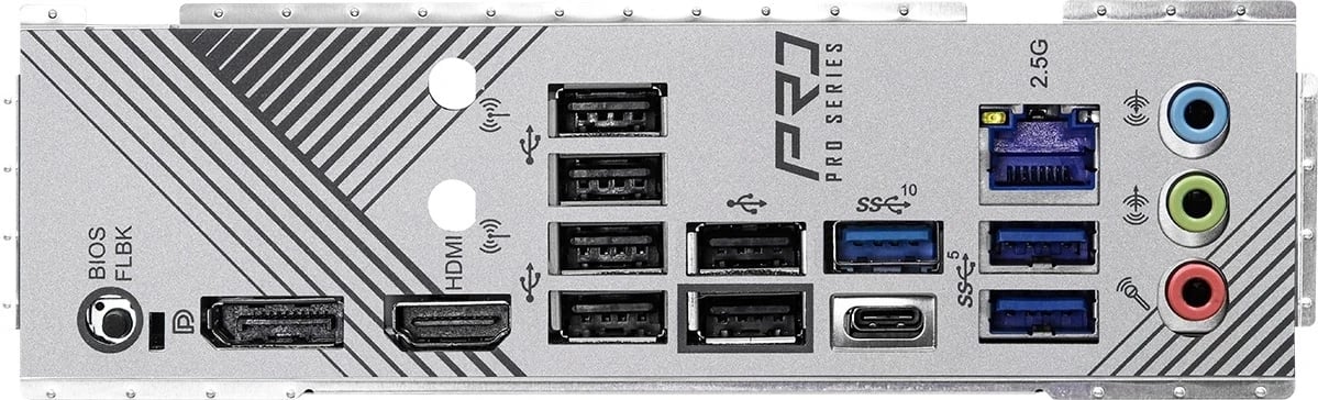 Pllakë amë ASRock B650 Pro RS, Socket AM5, Chipset B650, DDR5