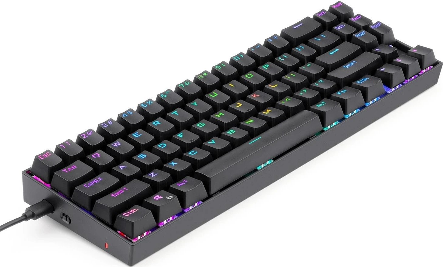 Tastaturë gaming Redragon K599-KNS Deimos, me ngjyra RGB