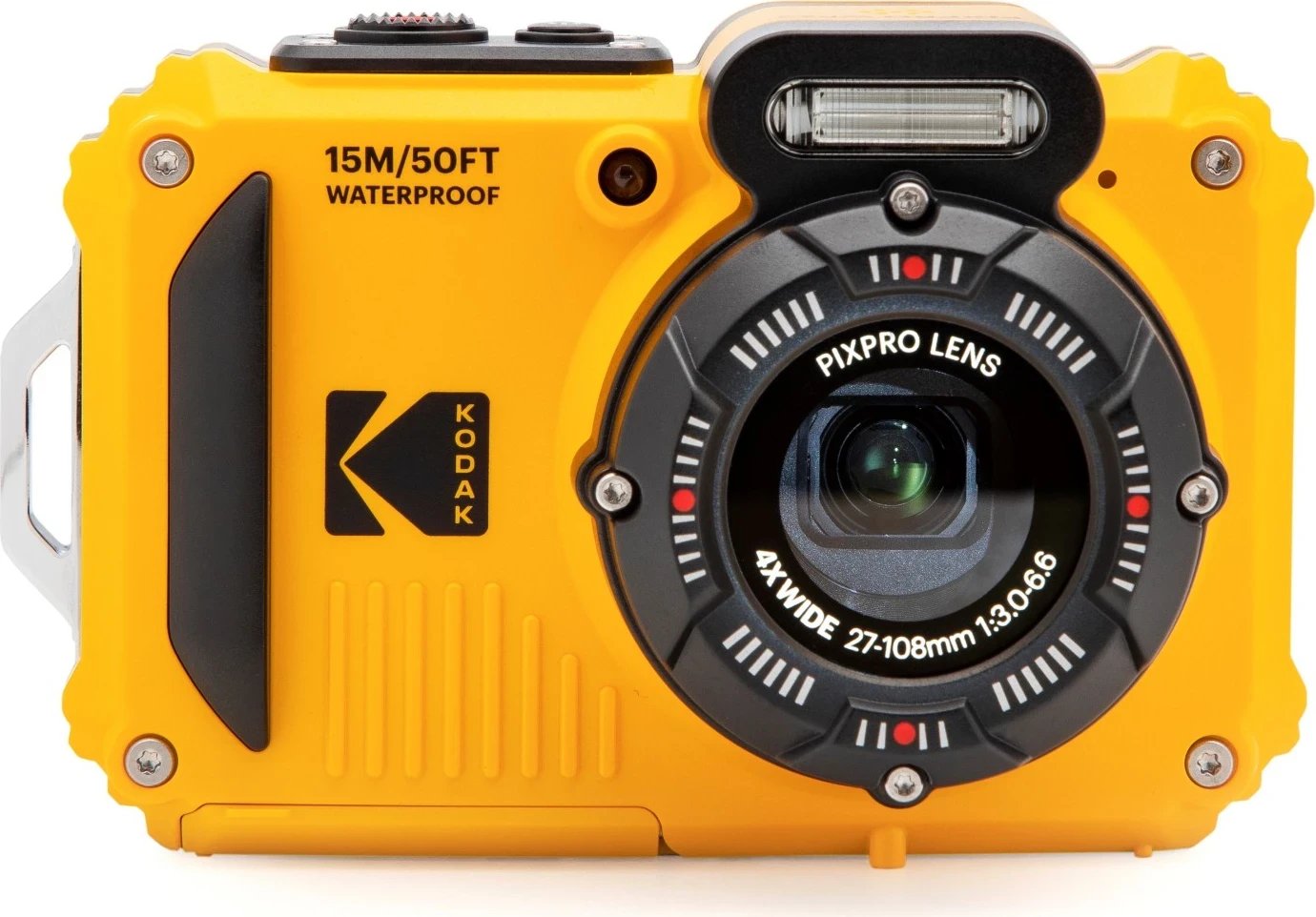 Fotoaparat Kodak WPZ2, 16 MP, Full HD, 4x Zoom Optik, i verdhë