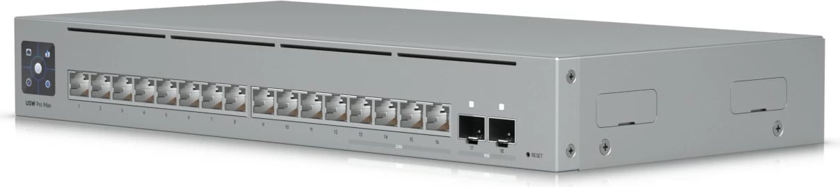 Switch Ubiquiti Pro Max 16, L3, 2.5G Ethernet, Rack mounting, 1U