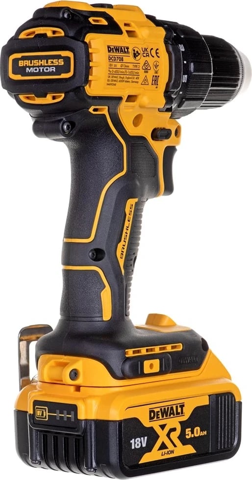 Bormakinë pa tela DeWalt DCD708P3T, 18V