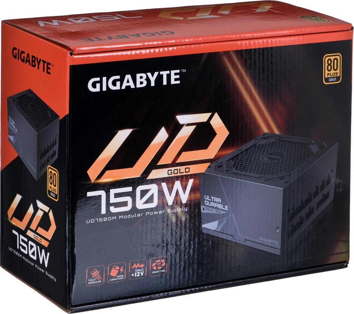 Burim energjie Gigabyte GP-UD750GM, 750 W, i zi 