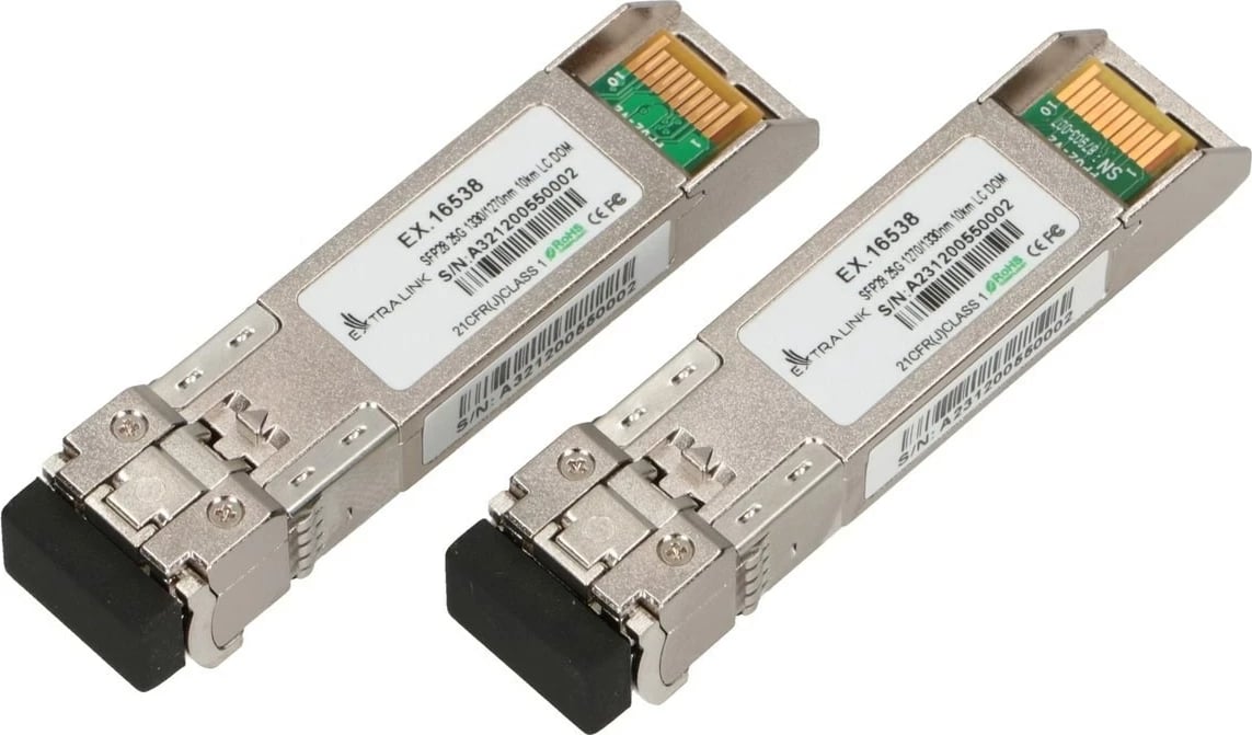 Modul SFP28 Extralink, 25Gbps, 1270/1330nm, 10km, LC, çift