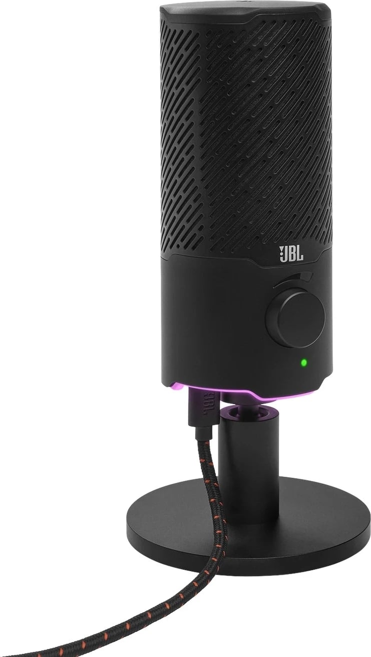 Mikrofon për lojëra dhe streaming JBL Quantum Stream Studio, i zi