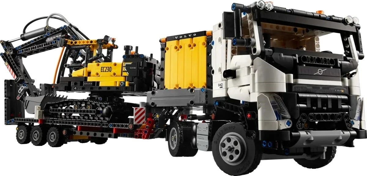 Set Lego Technic 42175 Volvo FMX Truck & EC230 Electric Excavator