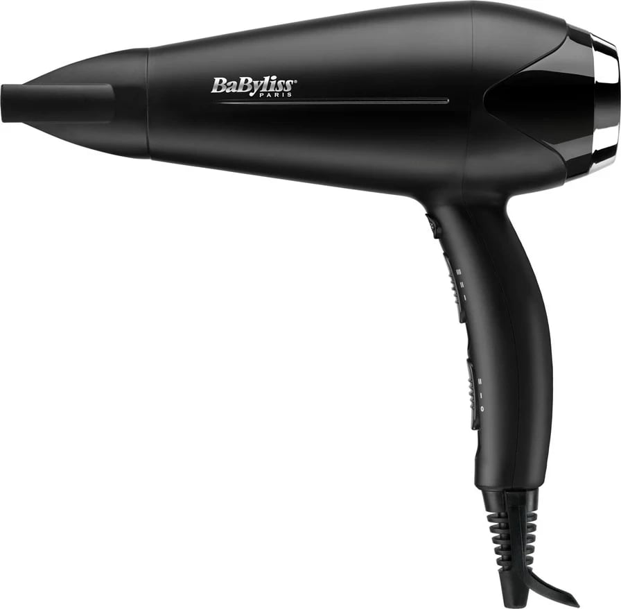 Tharëse flokësh Babyliss D572DE, 2200 W, E zezë