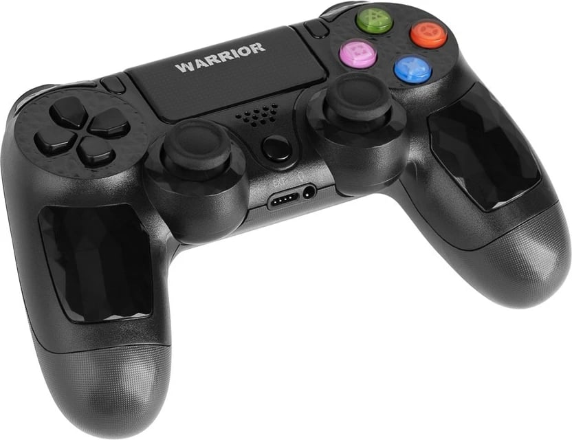 Gamepad Kruger & Matz Warrior për PS4 / PC, i zi