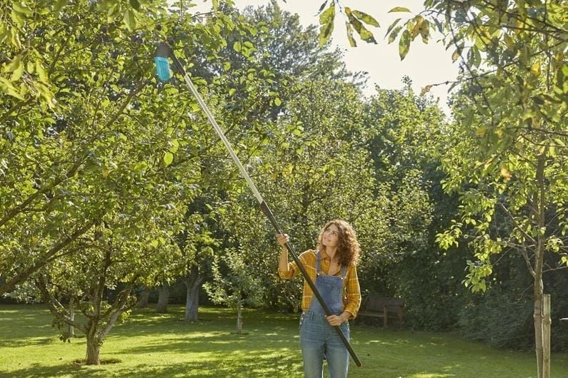 Mbështjellës për mbledhjen e frutave Gardena, 17400-20, ngjyrë e zezë