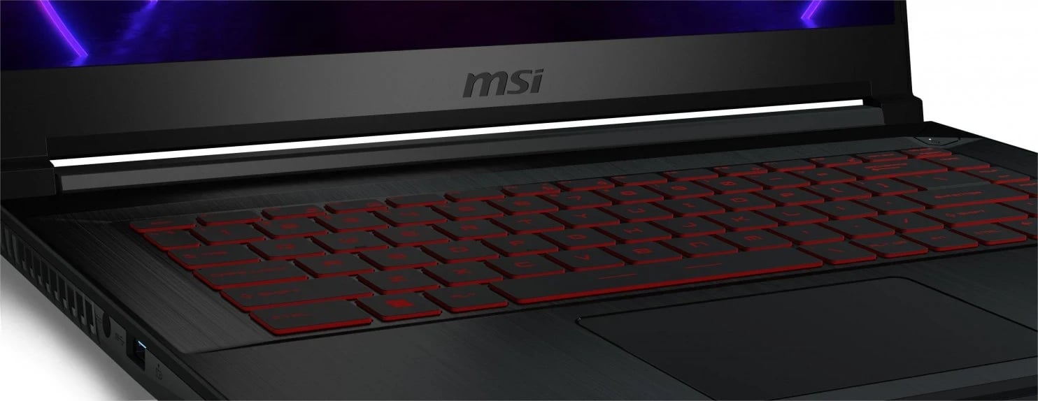 Laptop MSI GF63 , 15,6", Intel Core i7, 8GB, 512GB, NVIDIA Geforce RTX 3050 , i zi