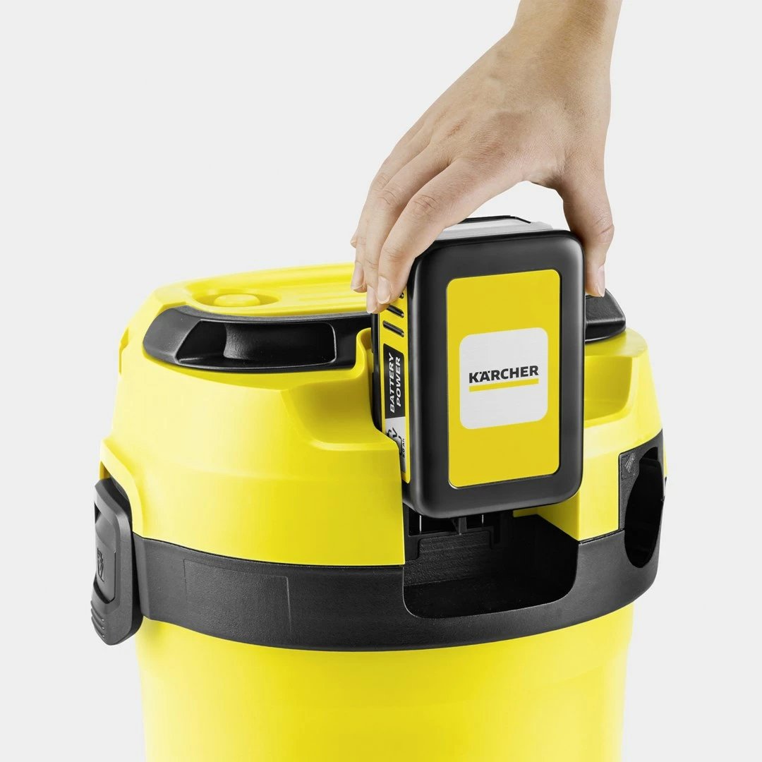 Fshesë me kova KARCHER WD 3-18 V-17/20, e zezë