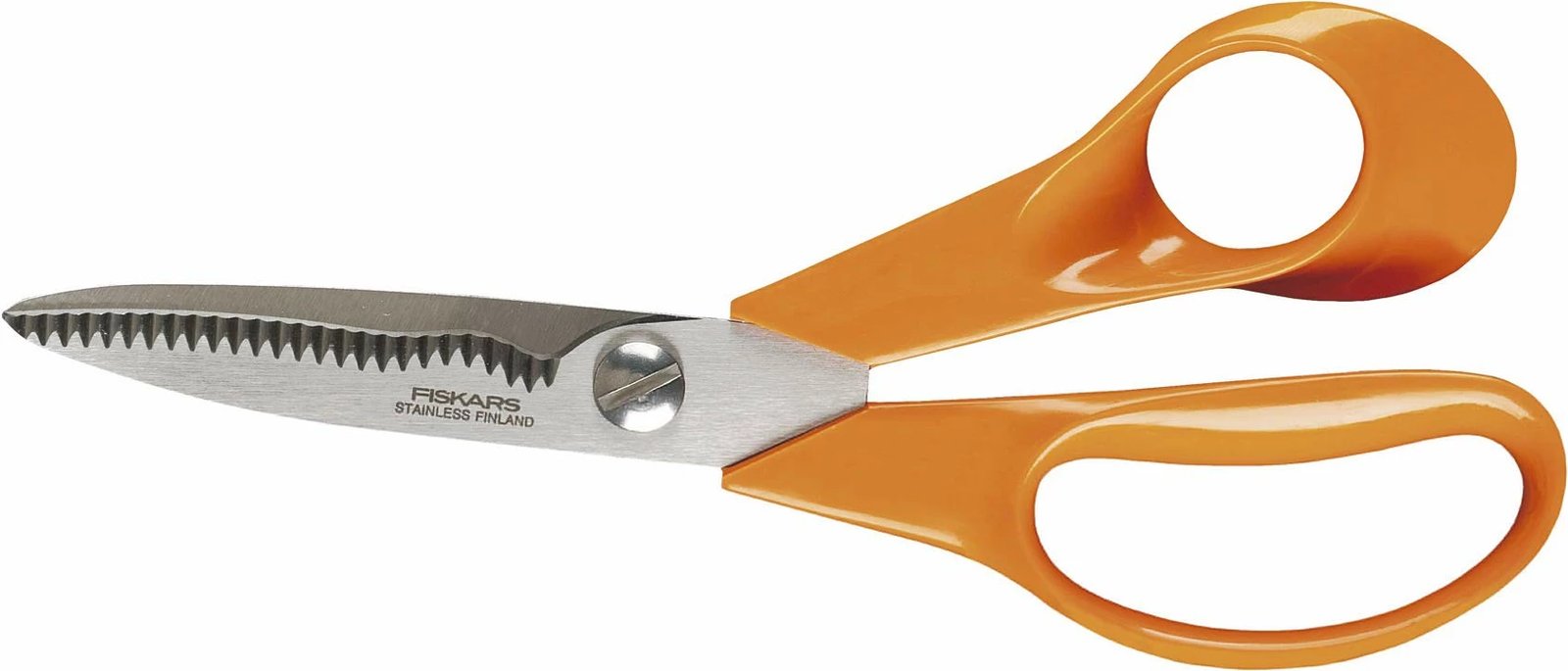 Gërshërë universale S 92 Fiskars, 18 cm, portokalli