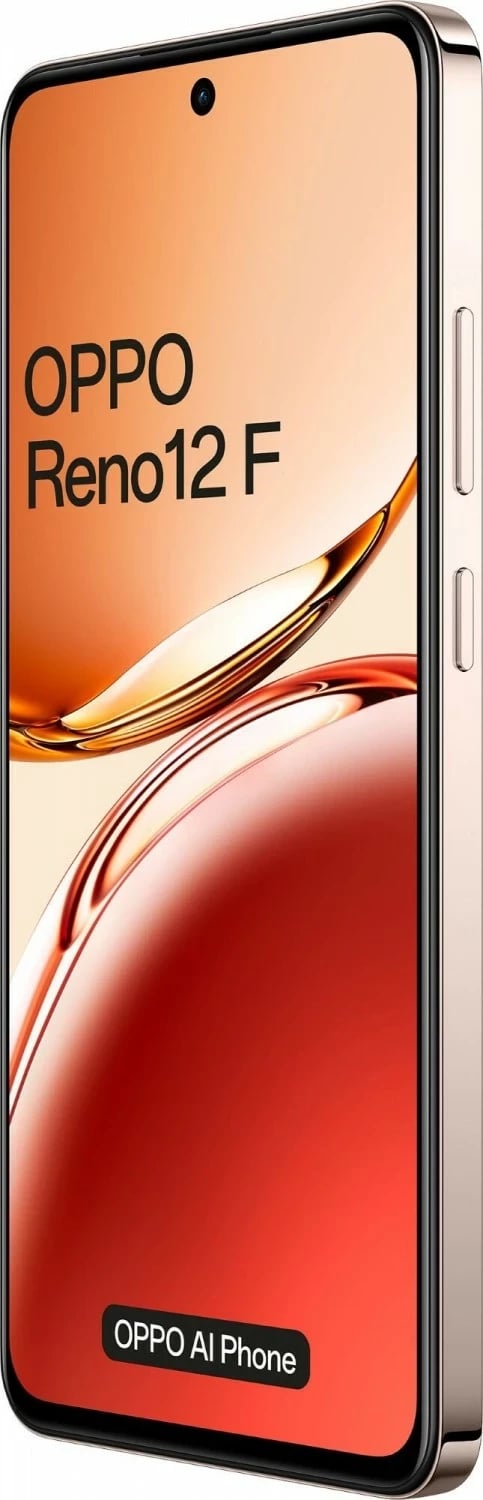 Celular OPPO Reno 12 F 8/256GB, portokalli