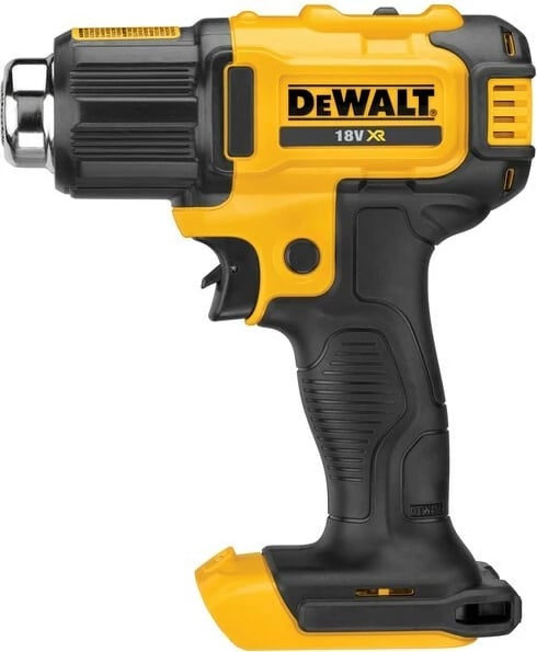 Fen industrial DeWalt DCE530N-XJ, 190 l/min, 530 °C, i verdhë