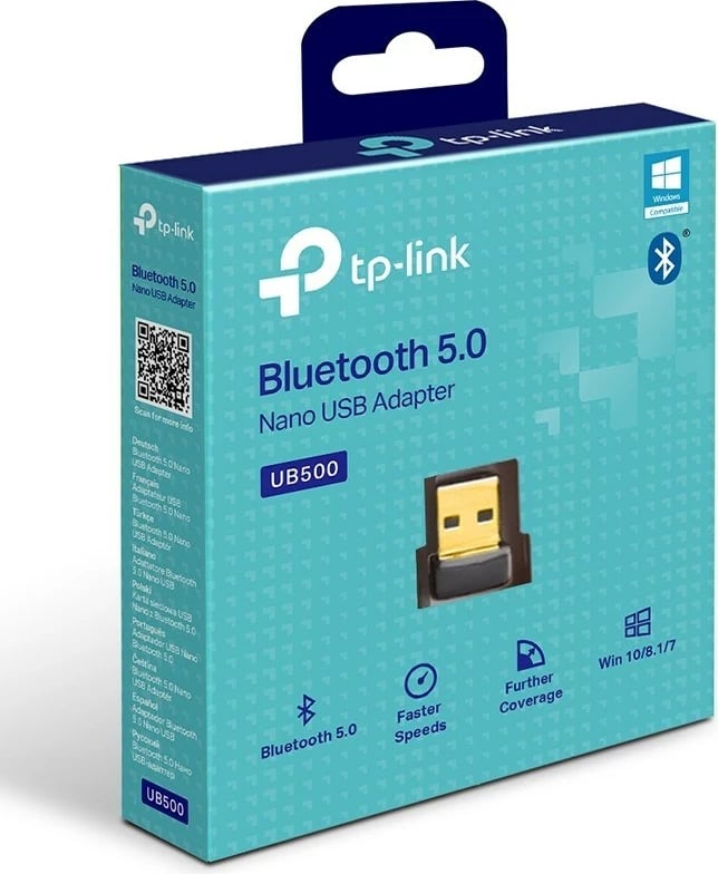 Përshtatës Nano USB, TP-LINK, Bluetooth 5.0