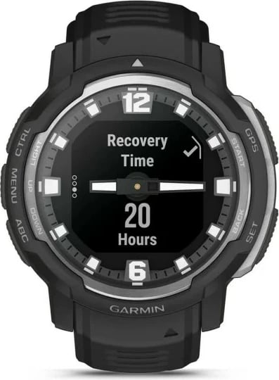 Smartwatch Garmin Instinct Crossover - Standard Edition, MIP, GPS, 65 g, e zezë