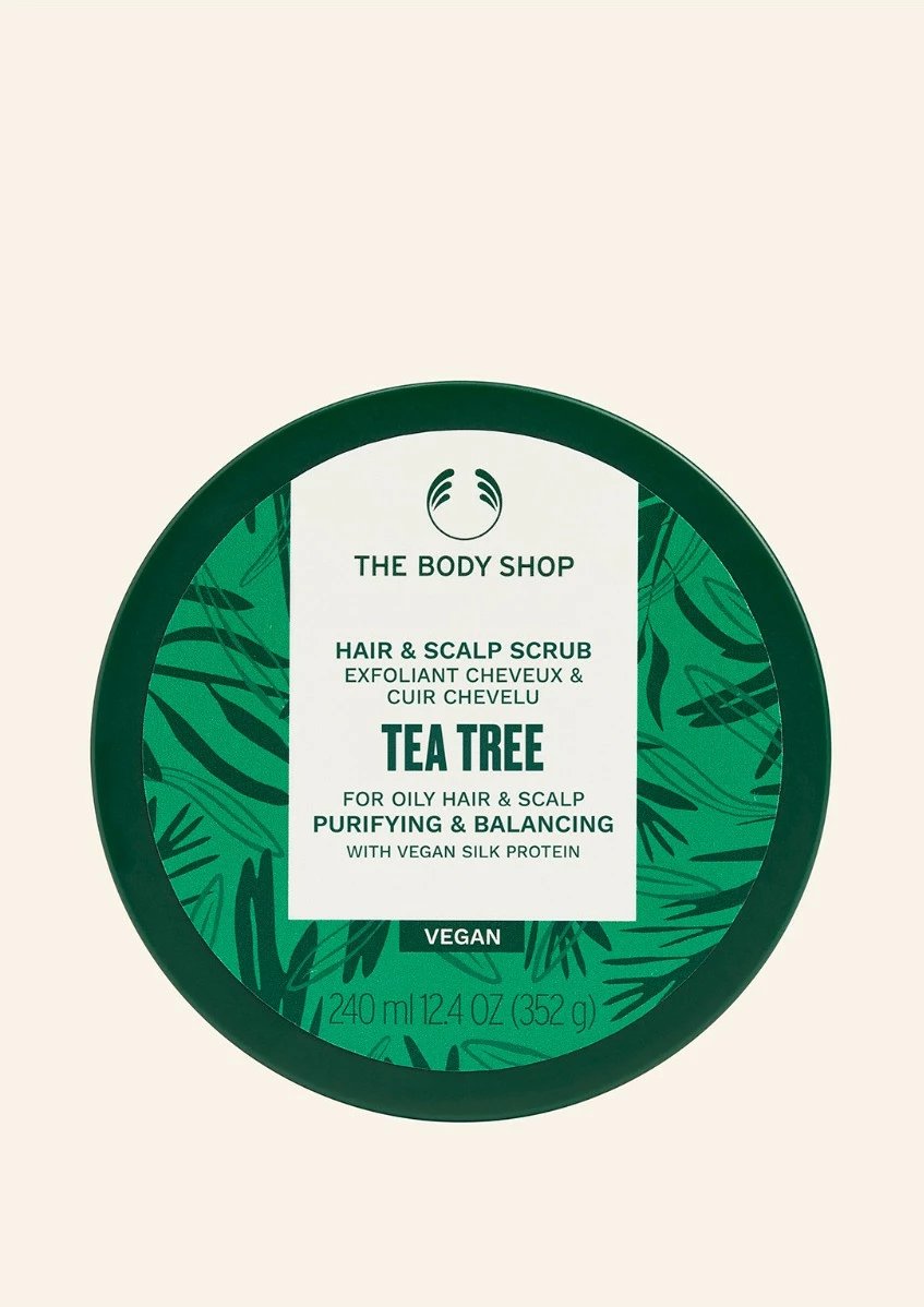 Tea Tree - Scrab për Pastrimin e Flokëve & Skalpit 240 ML