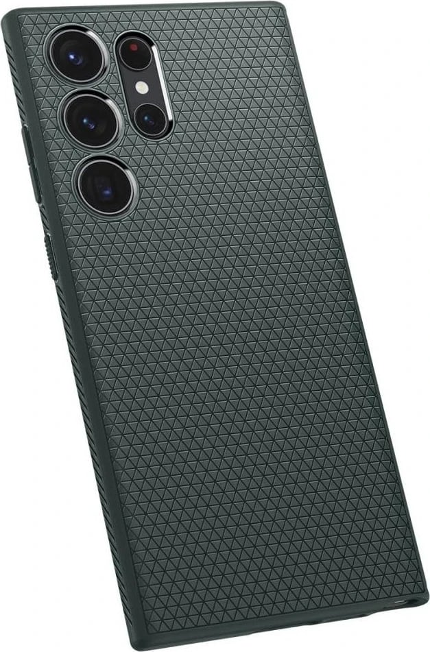 Mbështjellës SPIGEN Spigen do Samsung Galaxy S23 Ultra, TPU, dark green