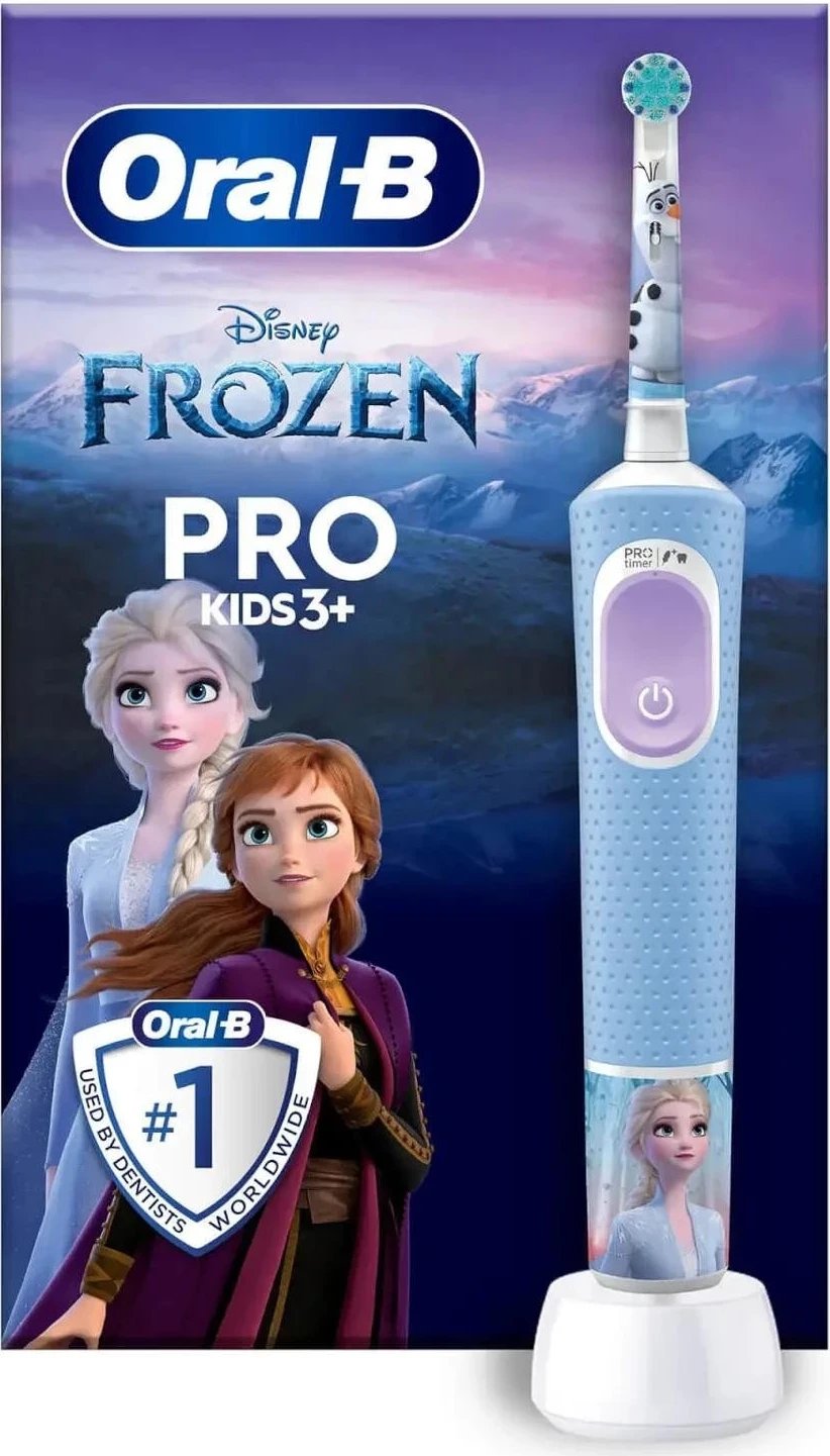 Brushë elektrike Oral-B Pro Kids 3+ Frozen, blu