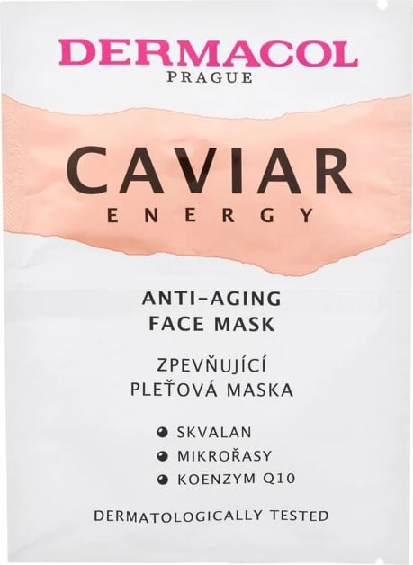 Maskë për fytyrë Dermacol Caviar Energy për femra 2x8ml