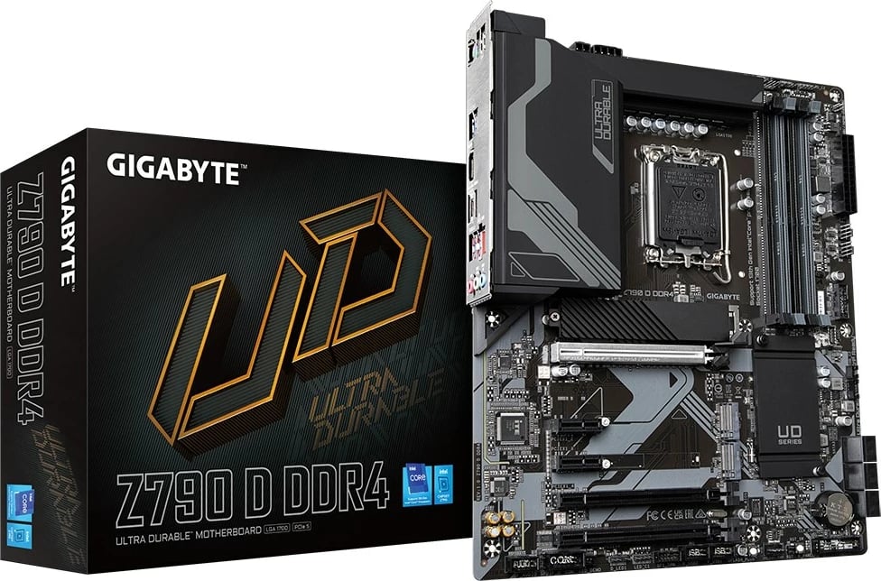 Pllakë amë Gigabyte Z790 D DDR4, 1700 ATX