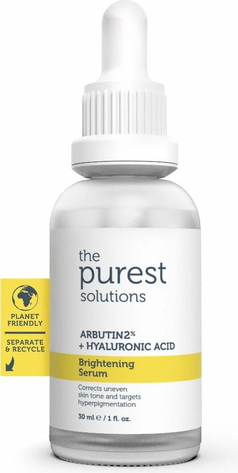 Serum ndriçues Arbutin - The Purest Solutions %2 + Acidi Hialuronik, 30 ml