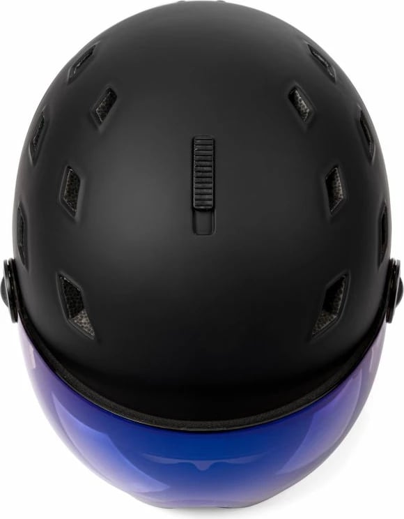 Helmetë për ski Meteor, unisex, e zezë