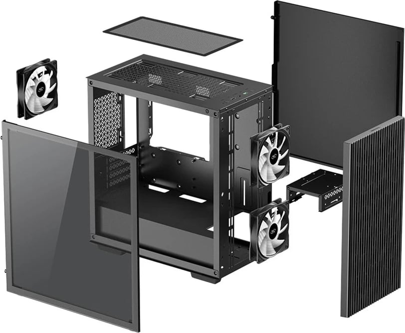 Kasë DEEPCOOL MATREXX 40 3FS, e zezë