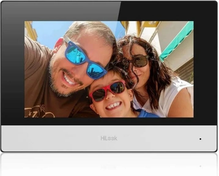 Video interkom HILOOK HD-VIS-04 me ekran 7 inç LCD TFT 1024x600px WiFi, i zi
