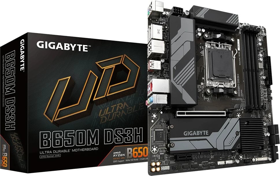 Pllakë amë GIGABYTE B650M DS3H - AMD B650