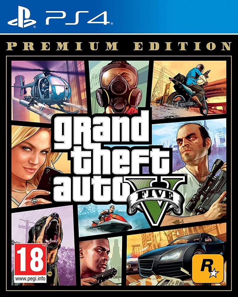 Lojë për PS4 GTA Grand Theft Auto 5 Premium Edition