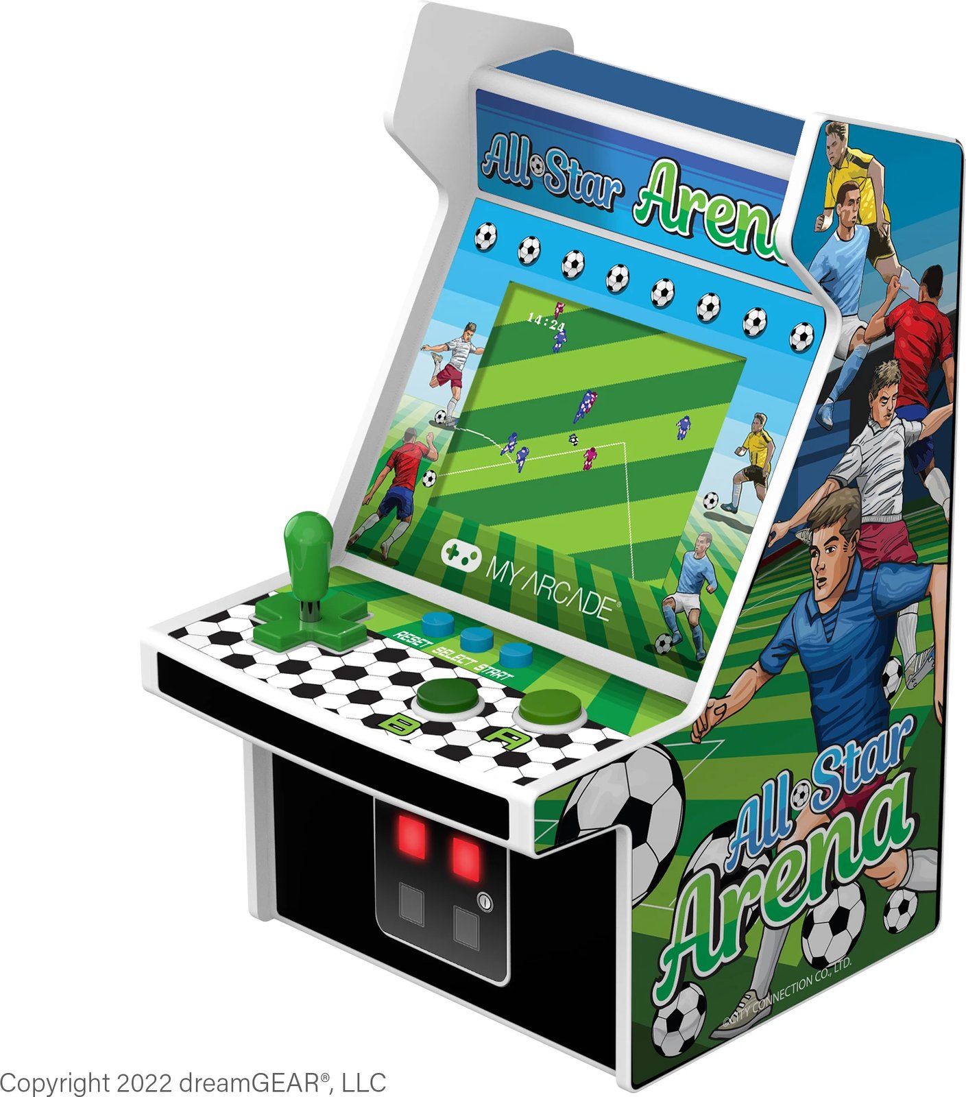 Paisje portative me 308 lojëra My Arcade Micro Player All Star Arena, 6.75"