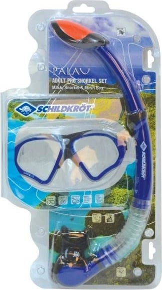 Set snorkeling Schildkröt Funsports Palau, Blu