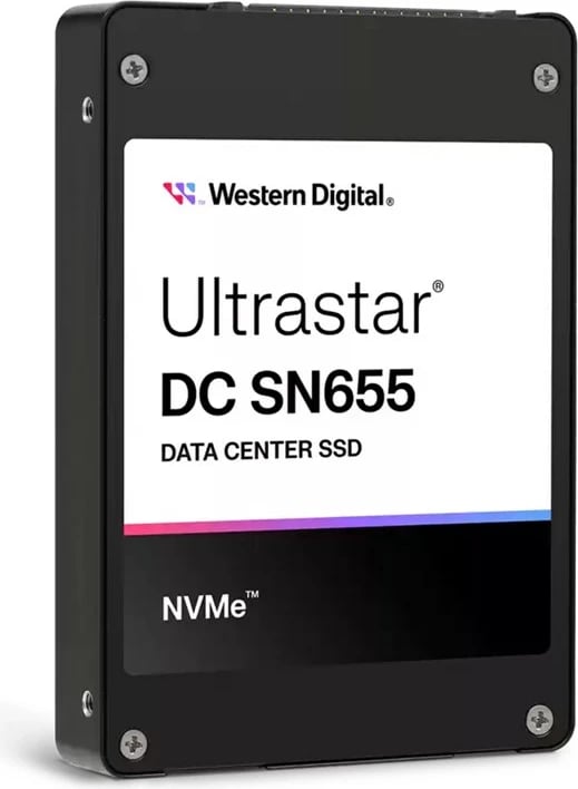 SSD Western Digital Ultrastar DC SN655 U.3 3.84 TB, PCI Express 4.0