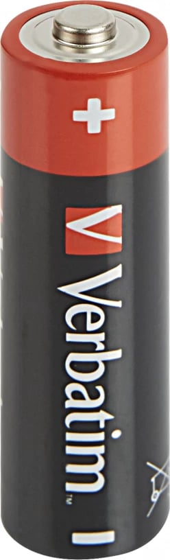 Bateri AA Alkaline Verbatim LR6, 1.5V, 49875