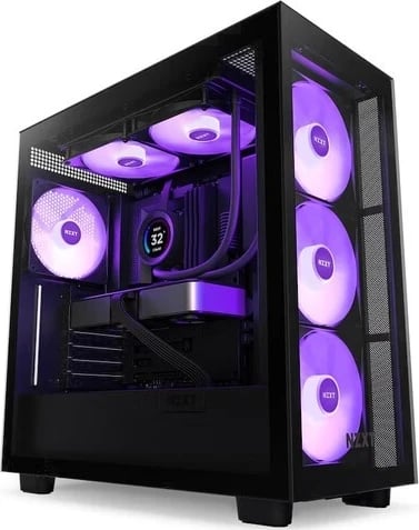 Ftohës me ujë NZXT Kraken Elite 280mm, RGB, i zi 