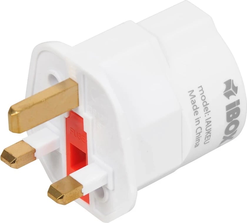 Adapter iBOX UK/EU, i bardhë