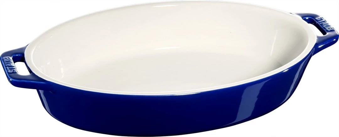 Pjatë ovale STAUB 1.1 ltr, Blu