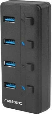 Hub Natec USB 3.0, 4 porte, i zi