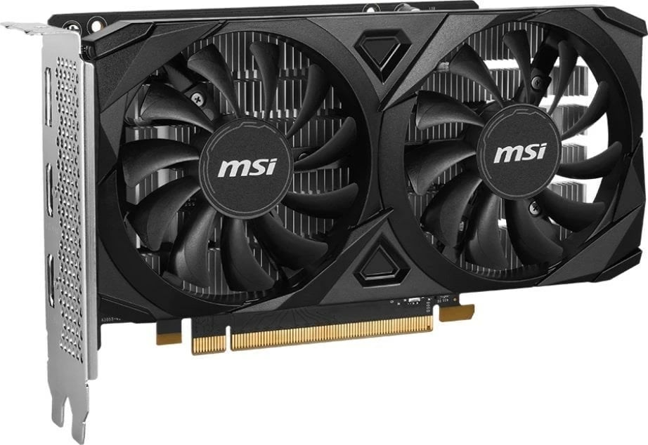 Kartelë grafike MSI GeForce RTX 3050 VENTUS 2X E 6G OC, E zezë