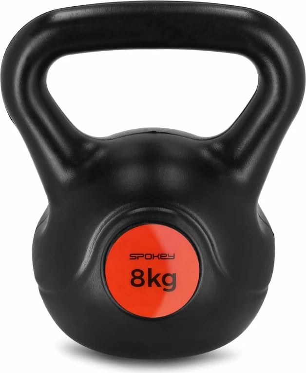 Kettlebell Spokey për meshkuj dhe femra, e zezë