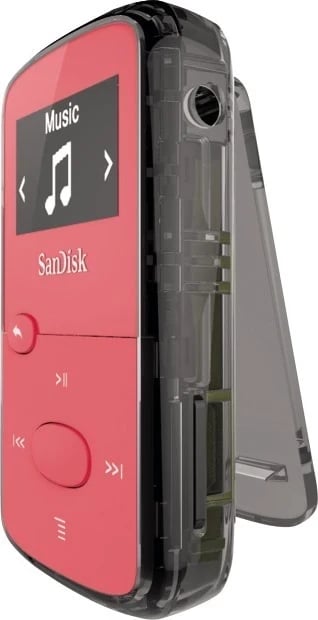 MP3 player SanDisk Sansa Clip Jam, 8GB, rozë