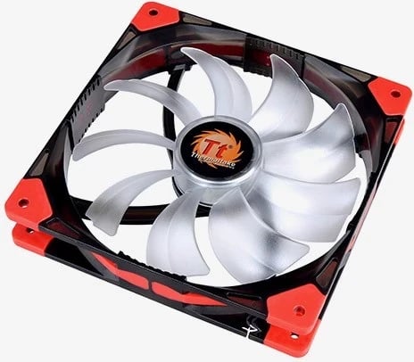 Ventilator për kasë Thermaltake Luna 14, i kuq