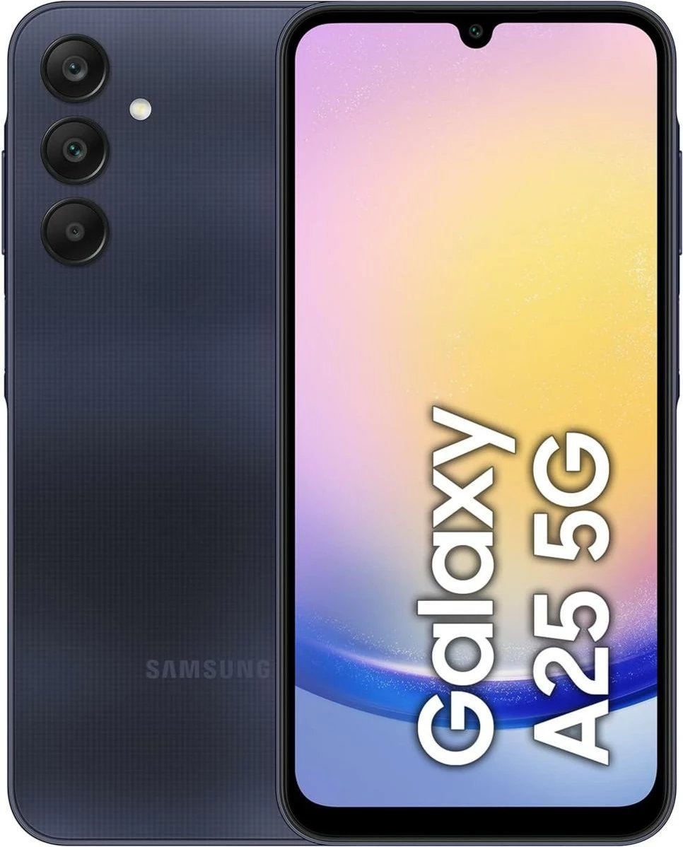 Celular Samsung Galaxy A25, 6.5", 6+128GB, 5G, i zi/ i kaltër