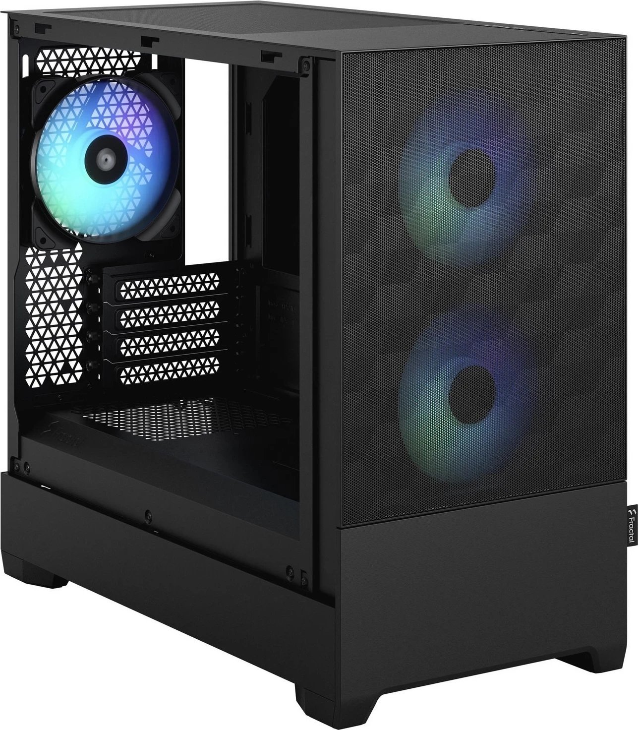 Kasë Fractal Design Pop Mini Air RGB, micro-ATX, mini-ITX, e zezë