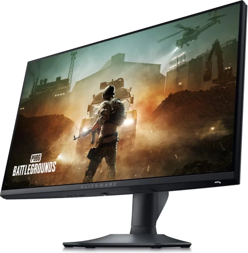 Monitor për lojëra Dell Alienware AW2523HF, 24.5", Fast IPS, Full HD, 360Hz, DisplayPort, HDMI, me ngjyrë të zezë