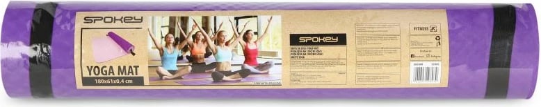 Joga mat Spokey, violet/pink