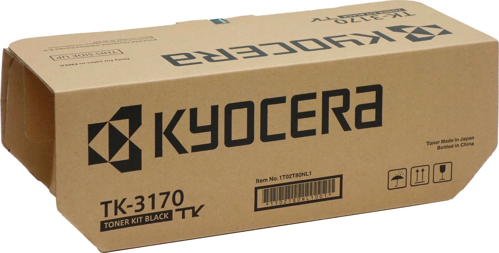 Toner Kyocera TK-3170, deri në 15,500 faqe, e zezë