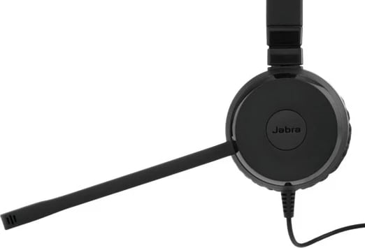 Kufje Jabra Evolve 30 II Stereo MS, me kabllo, ngjyrë zezë-kuqe